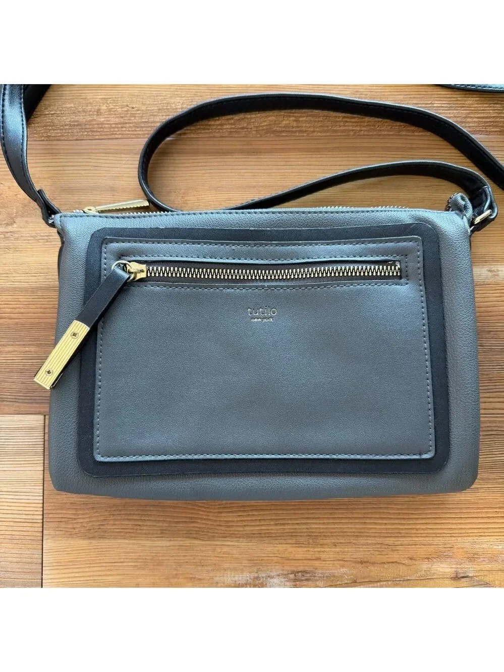 Tutilo Charcoal Crossbody Bag Purse #2512136